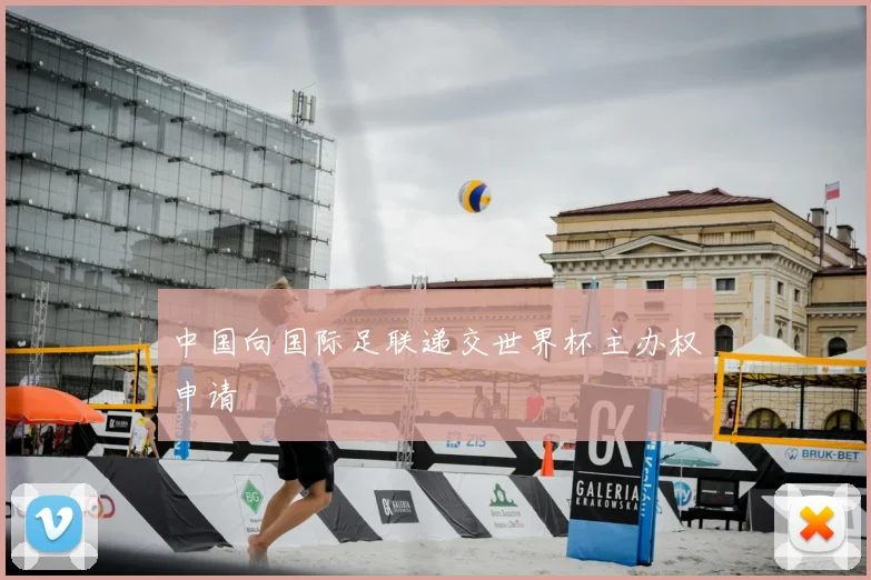 中国向国际足联递交世界杯主办权申请